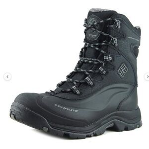 ❄️ Columbia Bugaboot Winter Boots 🥾‎ Waterproof Black Leather | Men’s 11